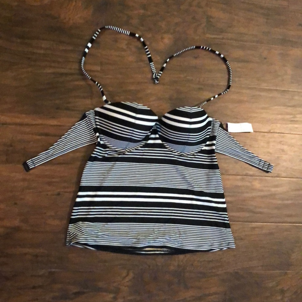 Halter tankini top